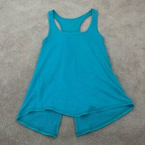 lululemon blue tank top size 4